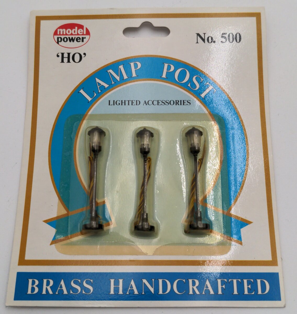 Model Power 500 HO Scale Round Boulevard Light (Pack of 3)