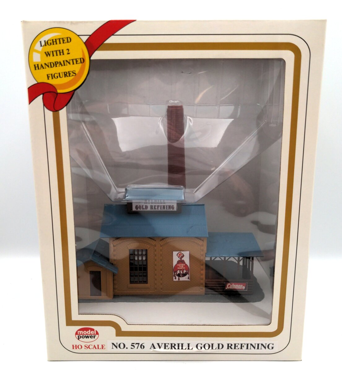 Model Power 576 HO Scale Averill Gold Refining Built-Up