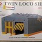 Model Power 611 HO Scale Dual Loco Shed Building Kit