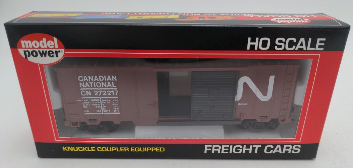 Model Power 98004 HO Canadian National 40' Boxcar W/Sliding Door