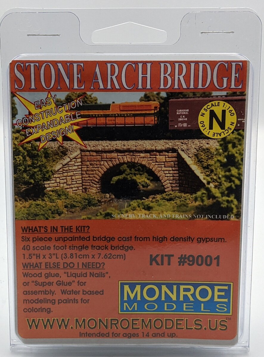 Monroe Models 9001 N Stone Arch Bridge