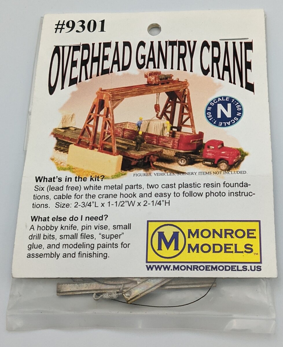 Monroe Models 9301 N Overhead Gantry Crane Kit