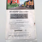 NCE 0132 N14SRP Narrow Generic Decoder 1 Amp 4-Function 8-Pin Plug