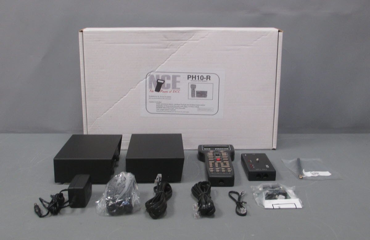 NCE Corporation 007 PH10R 10 Amp Radio Starter Set with D408 Decoder