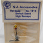 NJ International 1915 HO Scale Switch Stand High Ramapo
