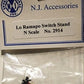 NJ International 2914 N Scale Switch Stand Low Ramapo