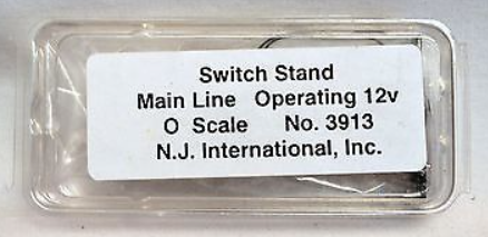 NJ International 3913 O Scale Switch Stand Main Line Operating-12 V