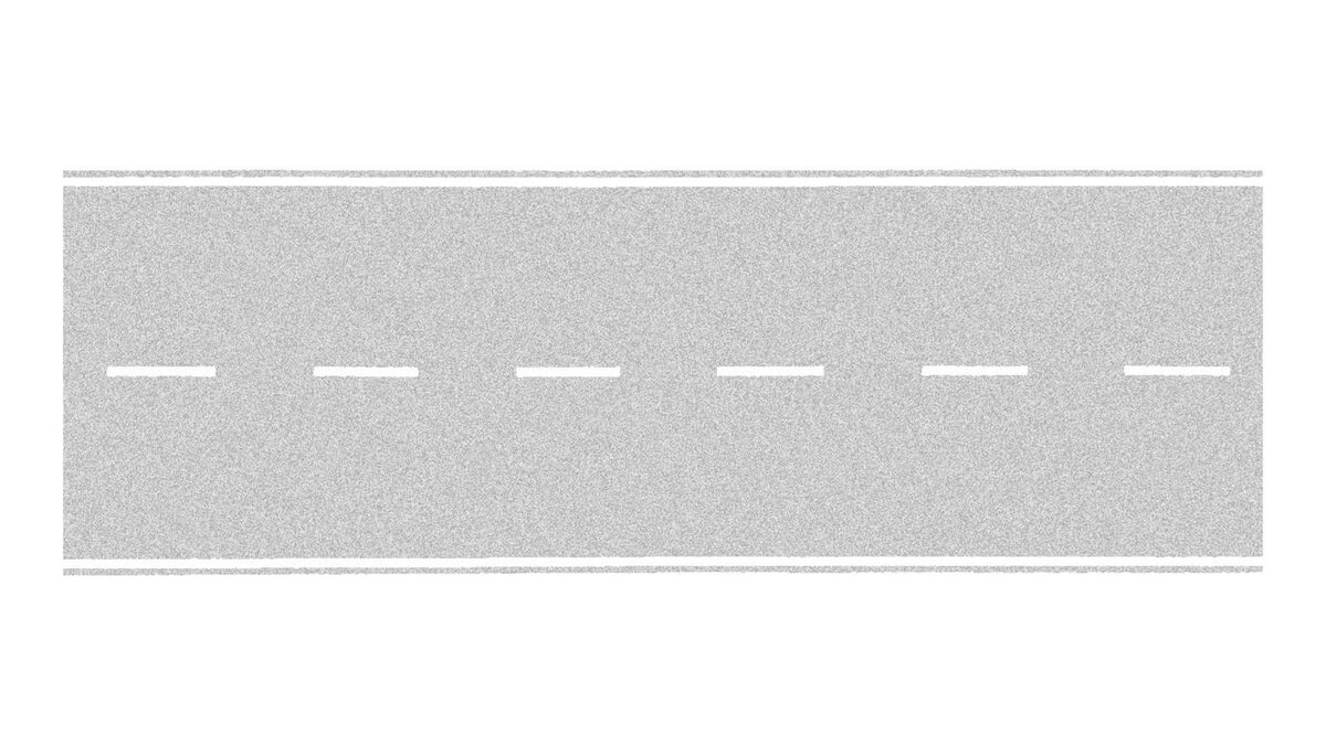 Noch 60703 HO Gray Flexible Highway Pavement