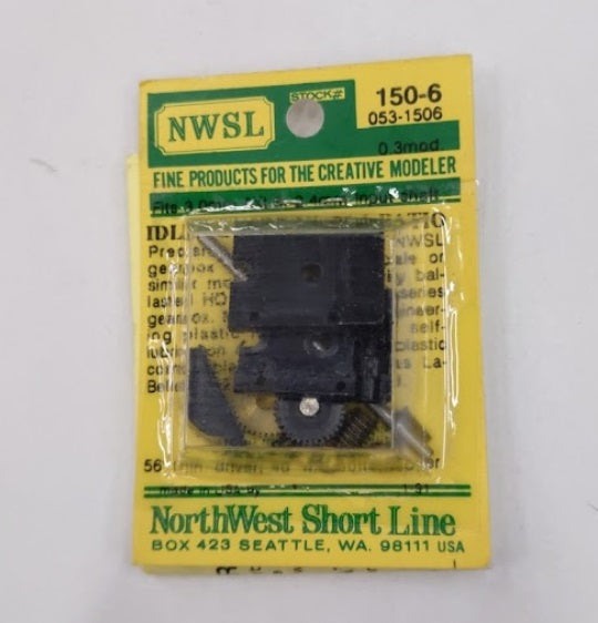 Northwest Short Line 150-6 Standard Duty (36:1) Idler Gearbox 3mm