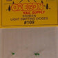Oregon Rail Supply 109 HO Green Led''s Light Emitting Diodes (Pack of 3)