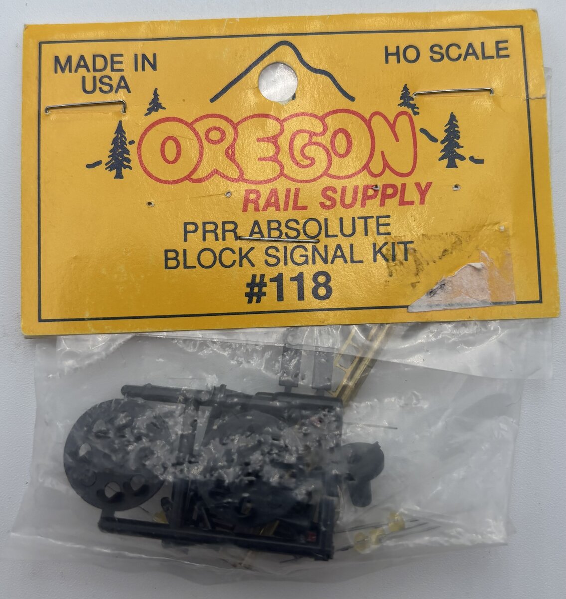 Oregon Rail Supply 118 HO PRR Absolute Block Signal Kit