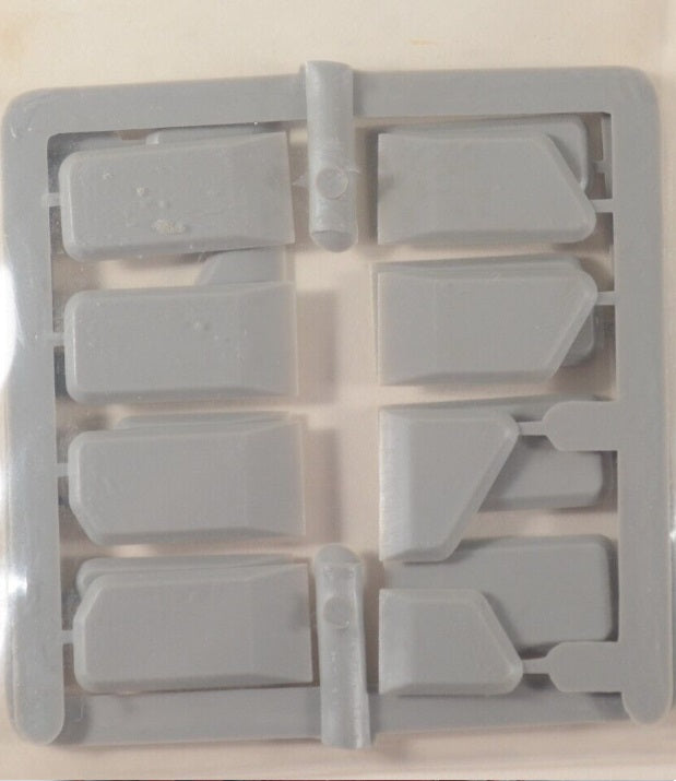 Pikestuff 541-4000 HO Raised Panels for Hopper Sides Color May Vary