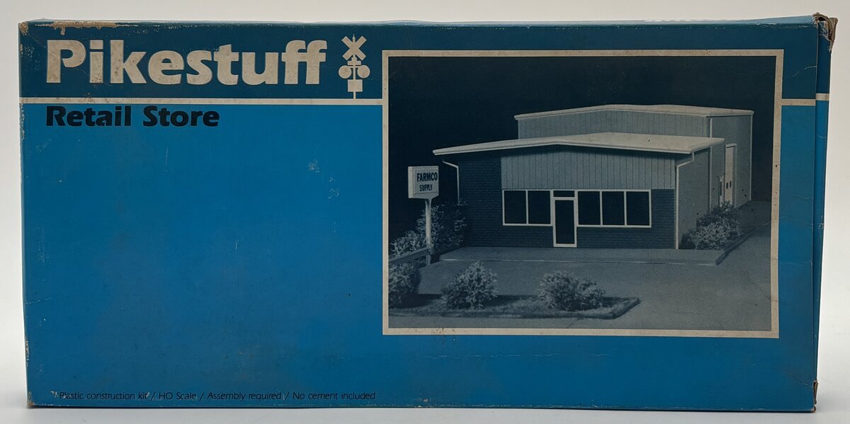 Pikestuff 541-0007 HO Retail Store Building Kit