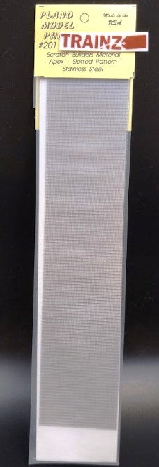 Plano Model Products 201 HO Scale Scratch Builders Material Slotted