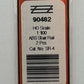 Plastruct 90482 HO 3/4" x 6" x 27/64" ABS Stair Rail (Pack of 2)