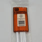 Plastruct 90583 0.089" x 15" x 1/8" Styrene Deep Channel (Pack of 8)