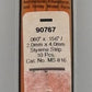 Plastruct 90767 .156" x 10" x 0.080" Square Styrene Rod (Pack of 10)