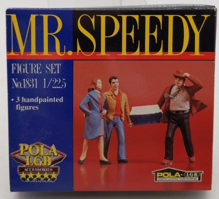 Pola 331831 G Scale Travellers Handpainted Figures Set (Set of 3)