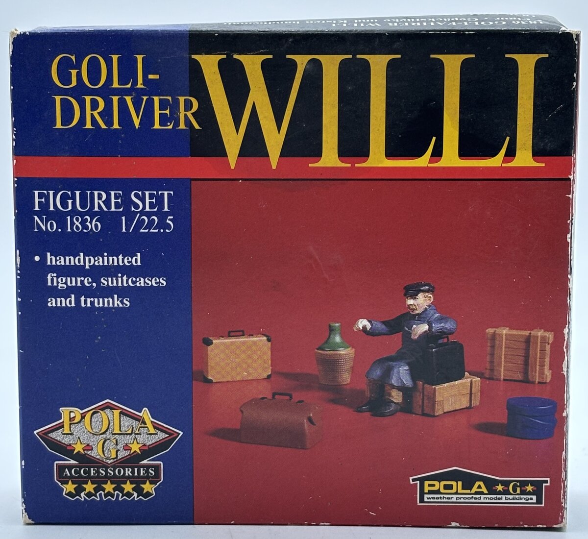 Pola 1836 G Goli-Driver Willi Figure Set