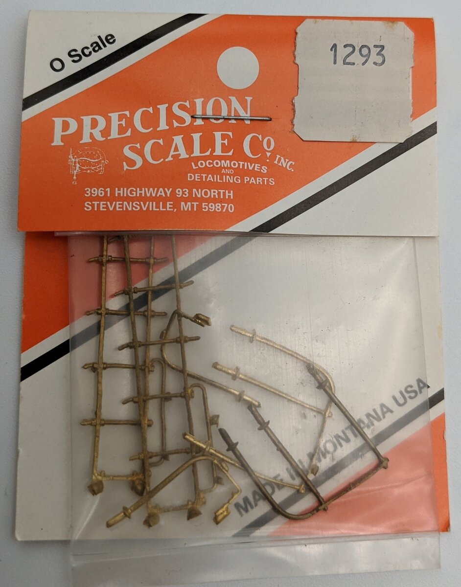 Precision Scale Company 1293 O Car End Rail Set
