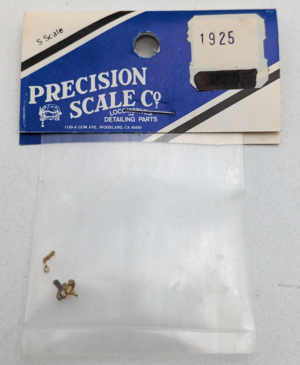 Precision Scale Company 1925 S Scale Coupler Lift Bar Bracket DRGW 4 Pcs
