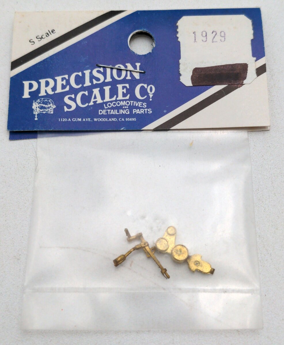 Precision Scale Company 1929 S Scale D&RGW Gauge and Throttle