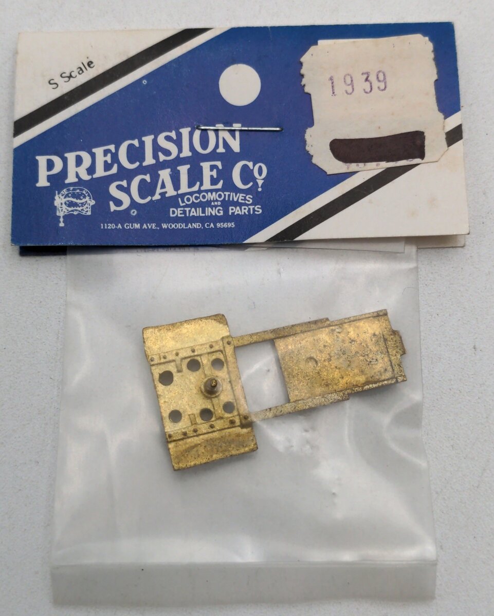 Precision Scale Company 1939 S Scale Pilot foot plate DRGW "C"