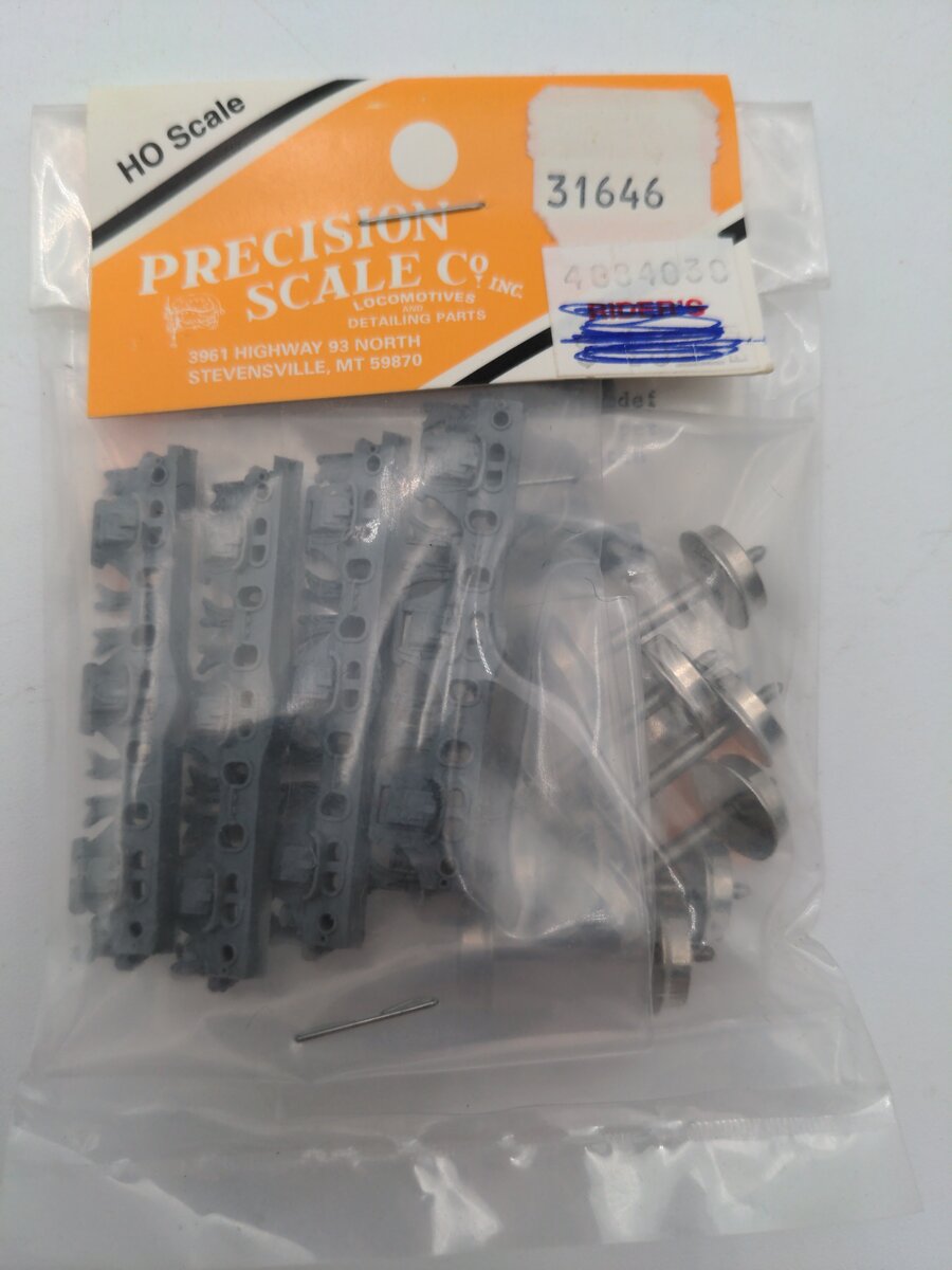 Precision Scale Company 31646 HO Scale Truck Cmwlth 105" plastic