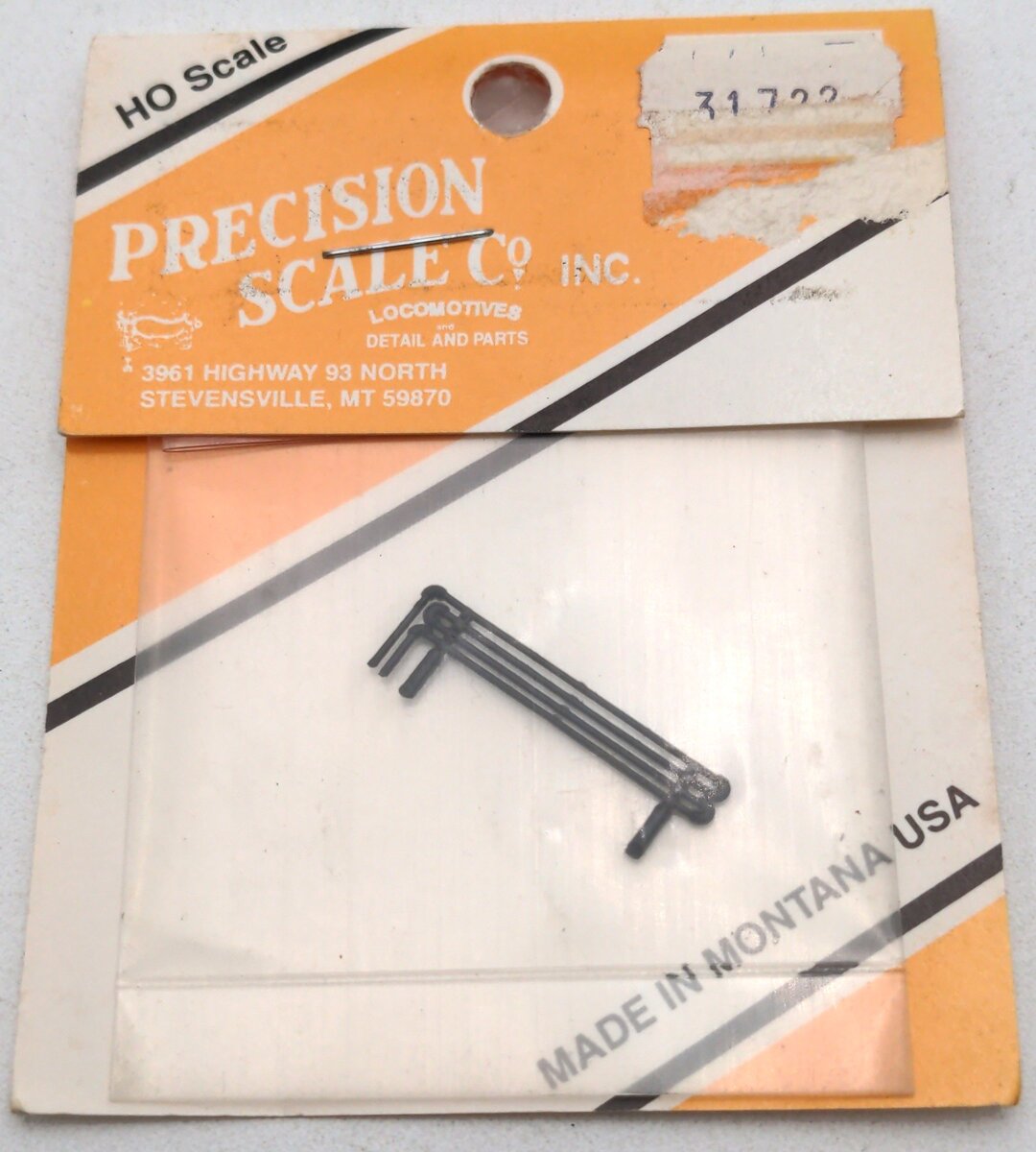 Precision Scale Company 31722 HO Scale Cooling coil 6' plastic