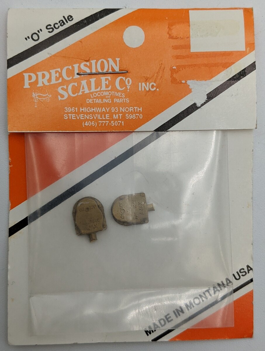 Precision Scale Company O Scale 3248 Ajax brake Housings (2-Pack)