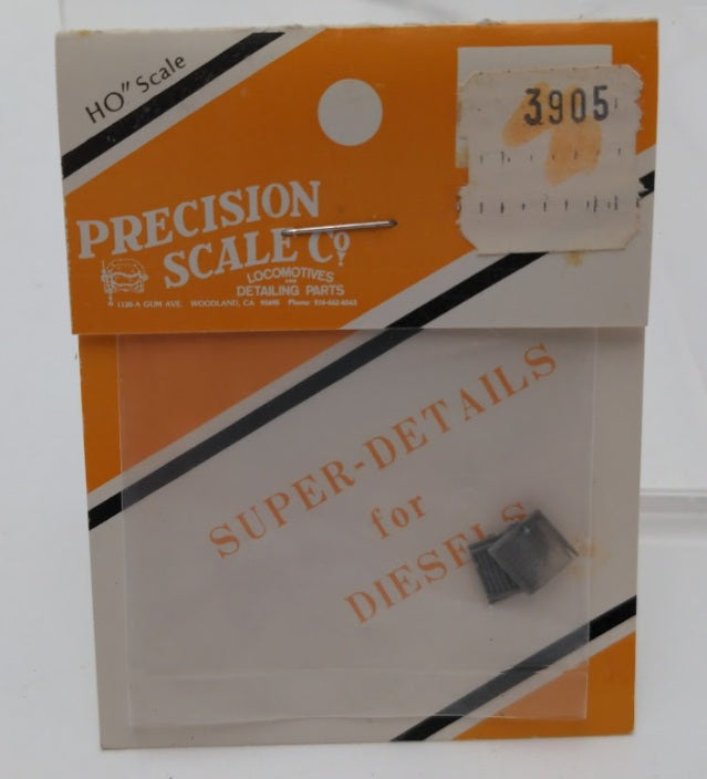 Precision Scale Company 3905 HO Dynamic Brake Styles 1 & 2 Screen (Pack of 2)