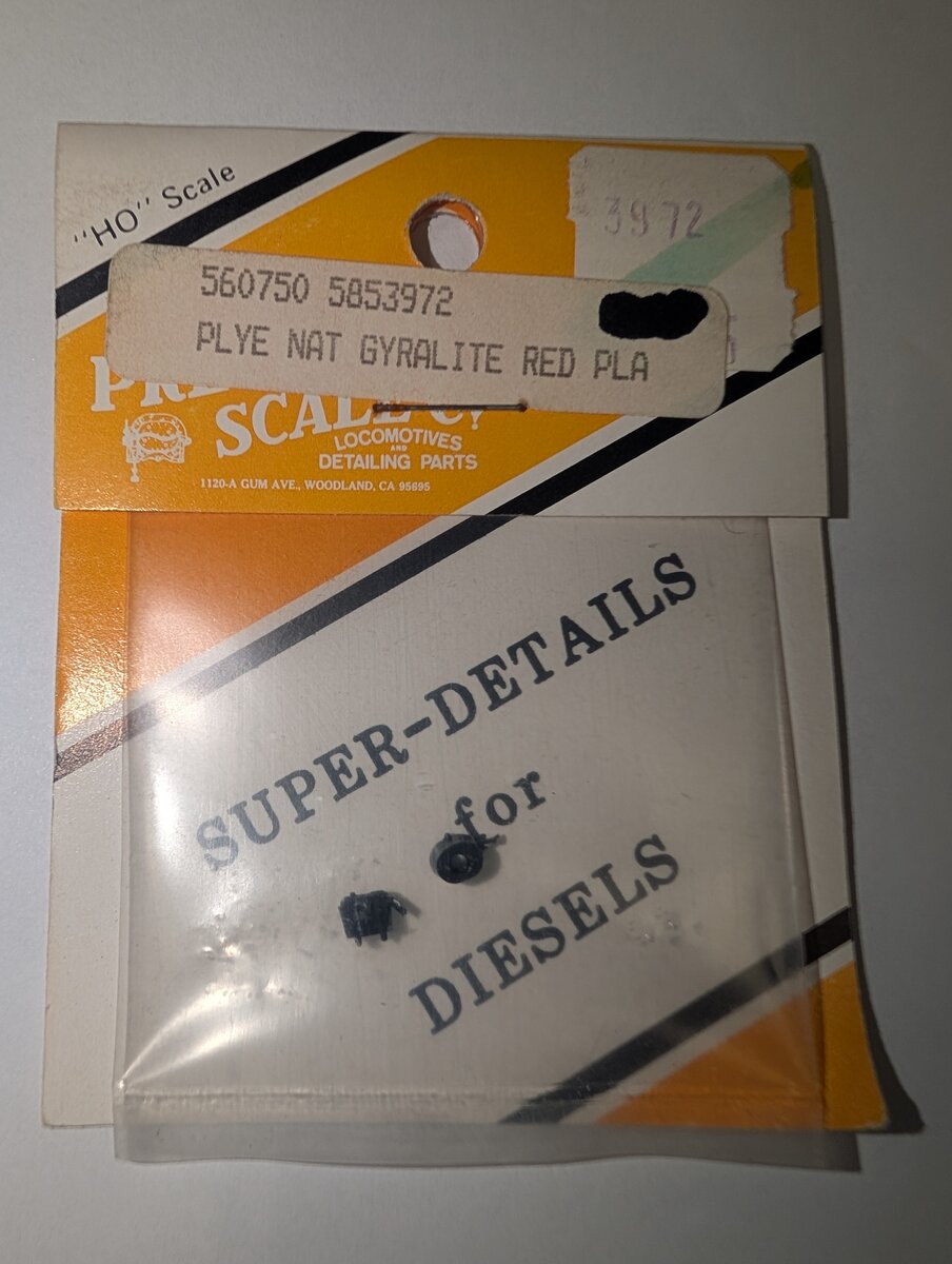Precision Scale Company 3972 HO Pyle National Plastic Gyralight (Pack of 2)