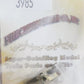 Precision Scale Company 3985 HO Hood Unit EMD: Front Number Board Housing w/Lens