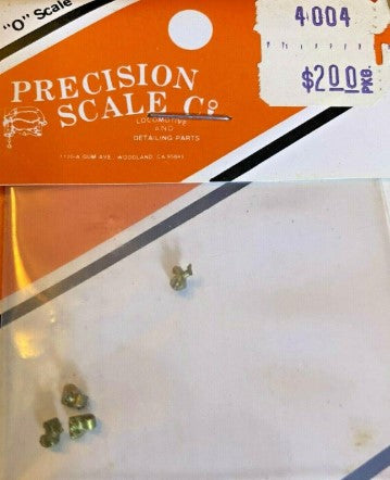 Precision Scale Company 4004 O Scale Brass Fixtures (Pack of 4)