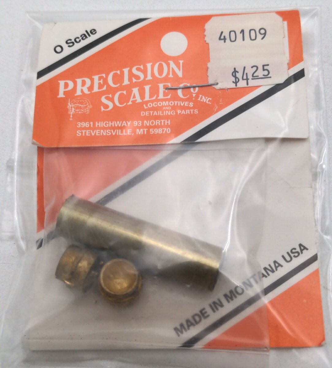 Precision Scale Company 40109 O Scale Air Tank 3-pc kit C-16