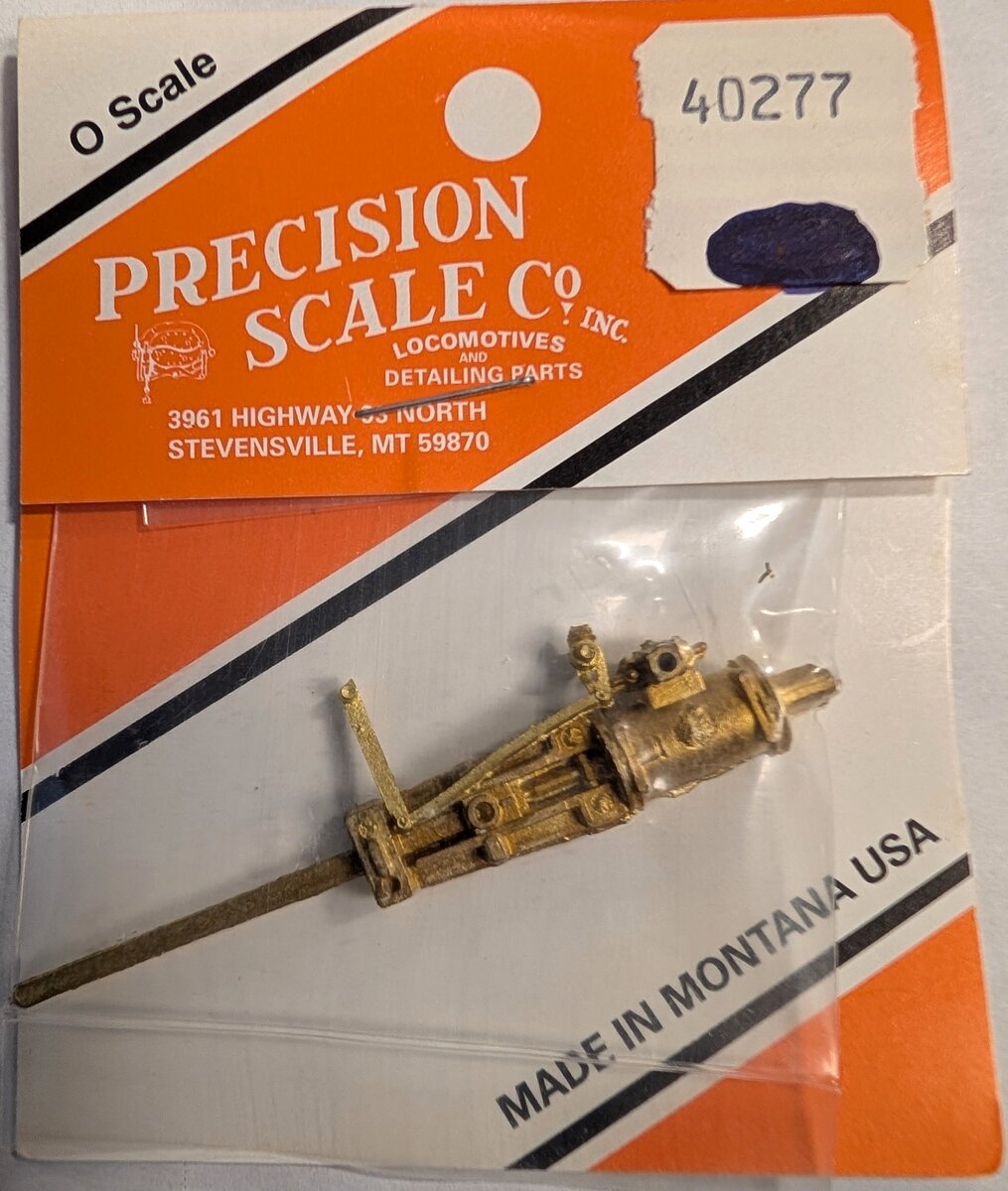 Precision Scale Company 40277 O Scale Power Reverse Gear ALCO (Brass Casting)