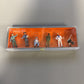 Preiser 10014 HO USA Different Proffesions Figures (Set of 5)