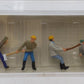 Preiser 10042 HO Lumber Jacks Figures with Tools & Log (Set of 6)