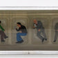 Preiser 10097 HO Seated Pedestrians Figures #3 (Set of 6)