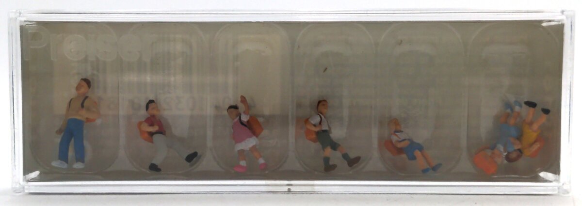 Preiser 10181 HO School Children Figures (Set of 7)