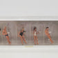 Preiser 10424 HO Scale Sunbathers Eating Painted Figures (Set of 6)