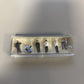 Preiser 10452 HO Scale US Railroad Passenger Train Personnel Figures (Set of 6)