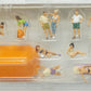 Preiser 10538 HO At the Camp Site Figures with Accessories (Set of 11)