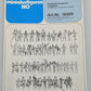 Preiser 16325 HO Unpainted Railway Personnel & Passengers Plastic Figure Kit