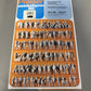 Preiser 16337 HO Unpainted Passengers & Passers-By Figures (Set of 120)