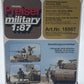 Preiser 16567 HO Unpainted US Army Tank Crew Plastic Figure Kit (Set of 8)