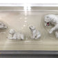 Preiser 20384 HO Animals - Polar Bears Figures (Set of 4)