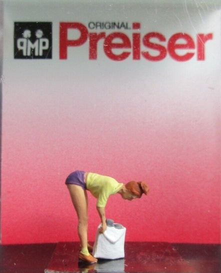 Preiser 28040 HO Scale Where''s The Ticket? Painted Figure