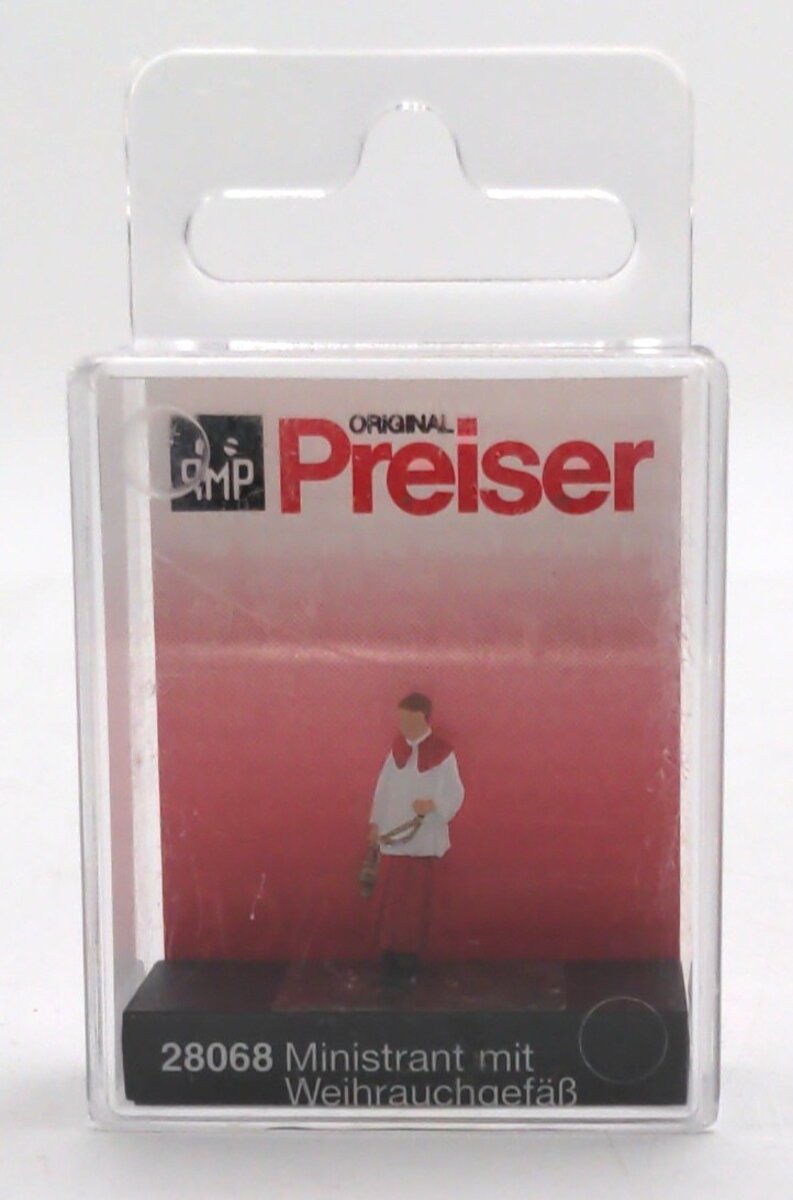 Preiser 28068 HO Verger Carrying Incense Figure