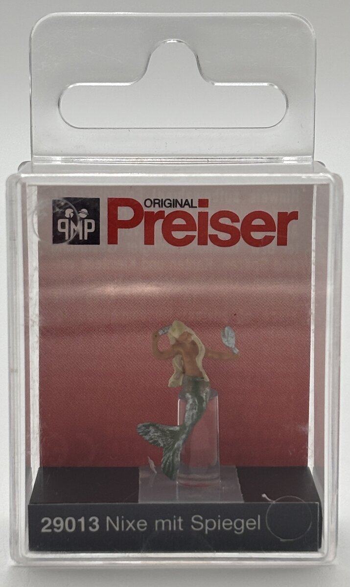 Preiser 29013 HO Mermaid with Mirror Figure